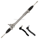 2012 Toyota RAV4 Rack and Pinion and Outer Tie Rod Kit 1