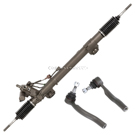 2012 Infiniti M37 Rack and Pinion and Outer Tie Rod Kit 1