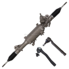 2012 Lexus LS460 Rack and Pinion and Outer Tie Rod Kit 1