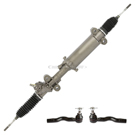 2009 Mazda RX-8 Rack and Pinion and Outer Tie Rod Kit 1