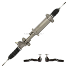 2011 Mazda RX-8 Rack and Pinion and Outer Tie Rod Kit 1