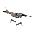 2013 Ford F Series Trucks Rack and Pinion and Outer Tie Rod Kit 1
