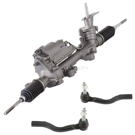 2017 Chrysler Pacifica Rack and Pinion and Outer Tie Rod Kit 1