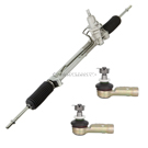 2006 Pontiac GTO Rack and Pinion and Outer Tie Rod Kit 1