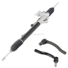 BuyAutoParts Honda Rack and Pinion and Outer Tie Rod Kit 89-21375K9