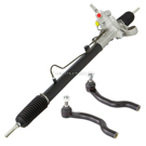 2012 Honda Accord Rack and Pinion and Outer Tie Rod Kit 1