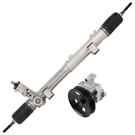 2003 Mercedes Benz ML320 Power Steering Rack and Pump Kit 1