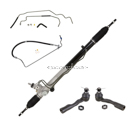 2004 Toyota Sequoia Rack and Pinion with Tie Rods and PS Hose Kit 1