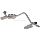 2009 Cadillac STS Fuel Feed Line 4