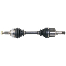 2000 Mercury Cougar Drive Axle Front 1