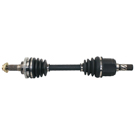 2000 Ford Escort Drive Axle Front 1