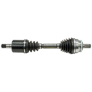 2001 Volvo C70 Drive Axle Front 1