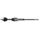 2000 Volvo S70 Drive Axle Front 1