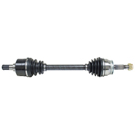 2006 Kia Spectra Drive Axle Front 1
