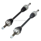2007 Jaguar S-Type Drive Axle Kit 1