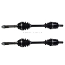 2012 Kawasaki KAF400 Mule 610 4x4 Drive Axle Kit 1