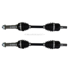 2000 Yamaha YFM400 Big Bear 2x4 Drive Axle Kit 1
