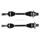 2004 Yamaha YFM660F Grizzly 4x4 Drive Axle Kit 1