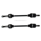 2017 Yamaha YXE70 Wolverine Drive Axle Kit 1