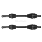 2012 Yamaha YFM450 Grizzly 4x4 Auto Drive Axle Kit 1