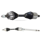 BuyAutoParts Jeep Drive Axle Kit 90-930412D