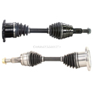 2012 Gmc Sierra 2500 HD Drive Axle Kit 1