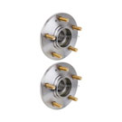 2003 Hyundai Santa Fe Wheel Hub Assembly Kit 1