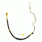 2003 Honda Pilot Power Steering Pressure Line Hose Assembly 1