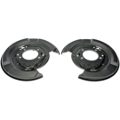 2007 Lexus RX400h Brake Dust Shield 2