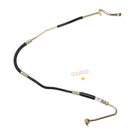 2012 Mazda 3 Power Steering Pressure Line Hose Assembly 1