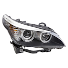 2008 Bmw 550 Headlight Assembly Pair 3
