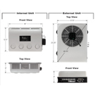 Big Parts 65-V0001BIGN Auxiliary A/C System 7