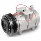 1983 Porsche 944 A/C Compressor and Components Kit 2