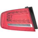 2012 Audi A4 Tail Light Assembly Pair 2
