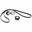 2009 Bmw 528 Serpentine Belt and Tensioner Kit 2