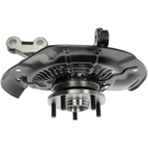 2012 Toyota Sienna Suspension Knuckle Assembly 4
