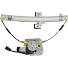 2007 Mitsubishi Raider Window Regulator with Motor 1