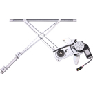 2000 Dodge Ram Trucks Window Regulator with Motor 3
