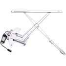 2000 Dodge Ram Trucks Window Regulator with Motor 1
