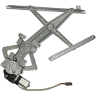 2001 Ford F Series Trucks Window Regulator with Motor 3