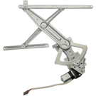 2001 Ford F Series Trucks Window Regulator with Motor 1