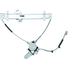 2003 Honda Civic Window Regulator with Motor 1