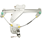 2000 Hyundai Tiburon Window Regulator with Motor 3