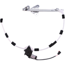 2000 Jeep Cherokee Window Regulator with Motor 3