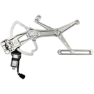 2000 Mercedes Benz ML430 Window Regulator with Motor 3