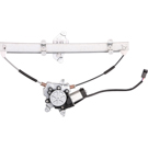 2000 Nissan Altima Window Regulator with Motor 3