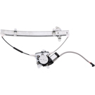 1994 Nissan Sentra Window Regulator with Motor 3