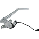 2000 Nissan Sentra Window Regulator with Motor 3