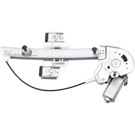2000 Pontiac Bonneville Window Regulator with Motor 4