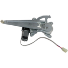 2007 Toyota Yaris Window Regulator with Motor 3